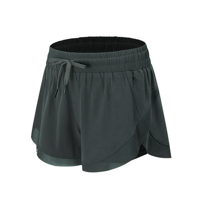 Slim Fit Stretch Yoga Shorts for Women